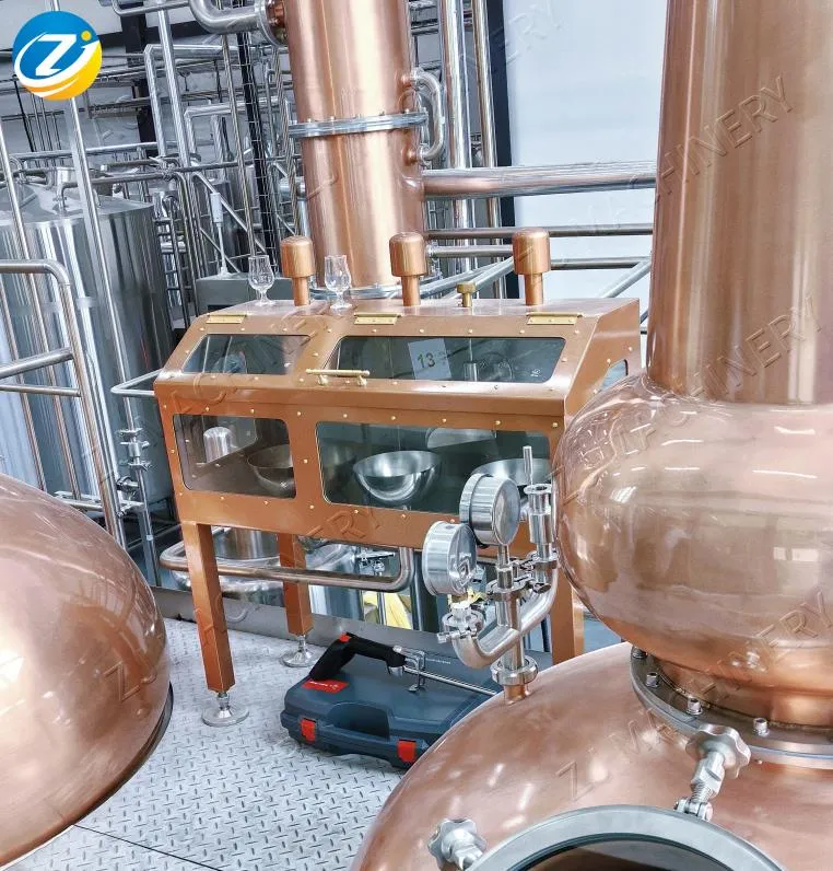 Whisky klasse 3: Destillasjon - Forklaring og analyse av destillasjonsutstyrstruktur (ved hjelp a...